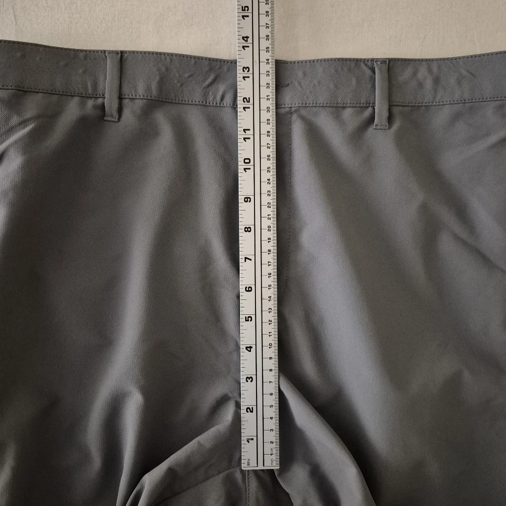 Banana Republic Mens Slim Straight Core Temp Chino Pants Gray 40x34‎ Casual